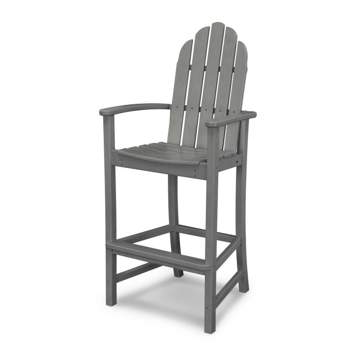 Polywood Classic Adirondack Bar Chair Add202 Official Classic Adirondack Bar Chair