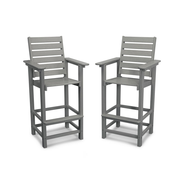 Polywood Captain Bar Chair Duo Pws222 Official Captain Bar Chair Duo